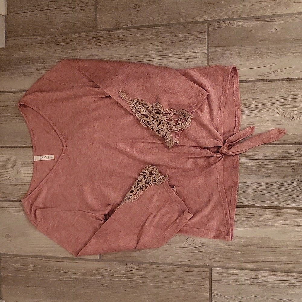 Pink Blush Maternity top